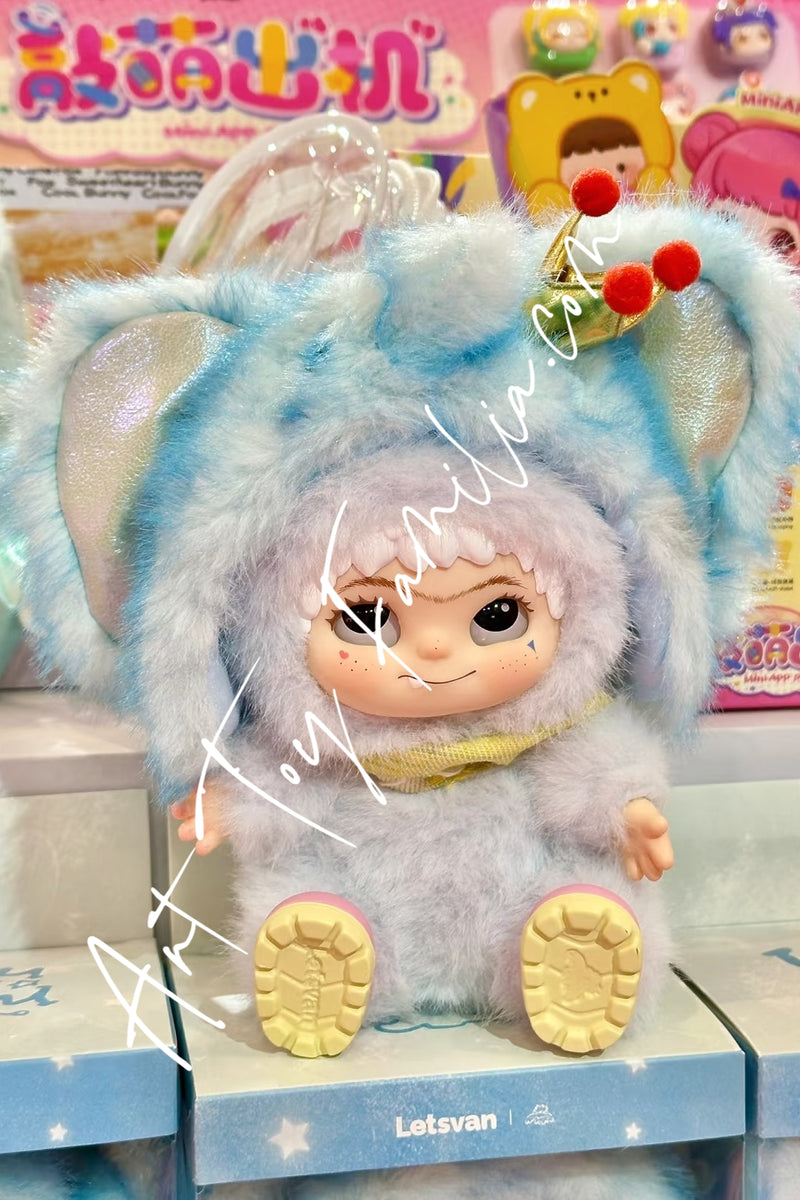 Wakuku Ton Ton Blue Starlight Plush - 象吨吨-蓝色星光款