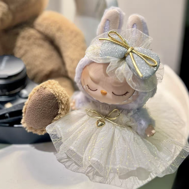 Doll Cloth Shimmer Tulle Princess Gown - 014