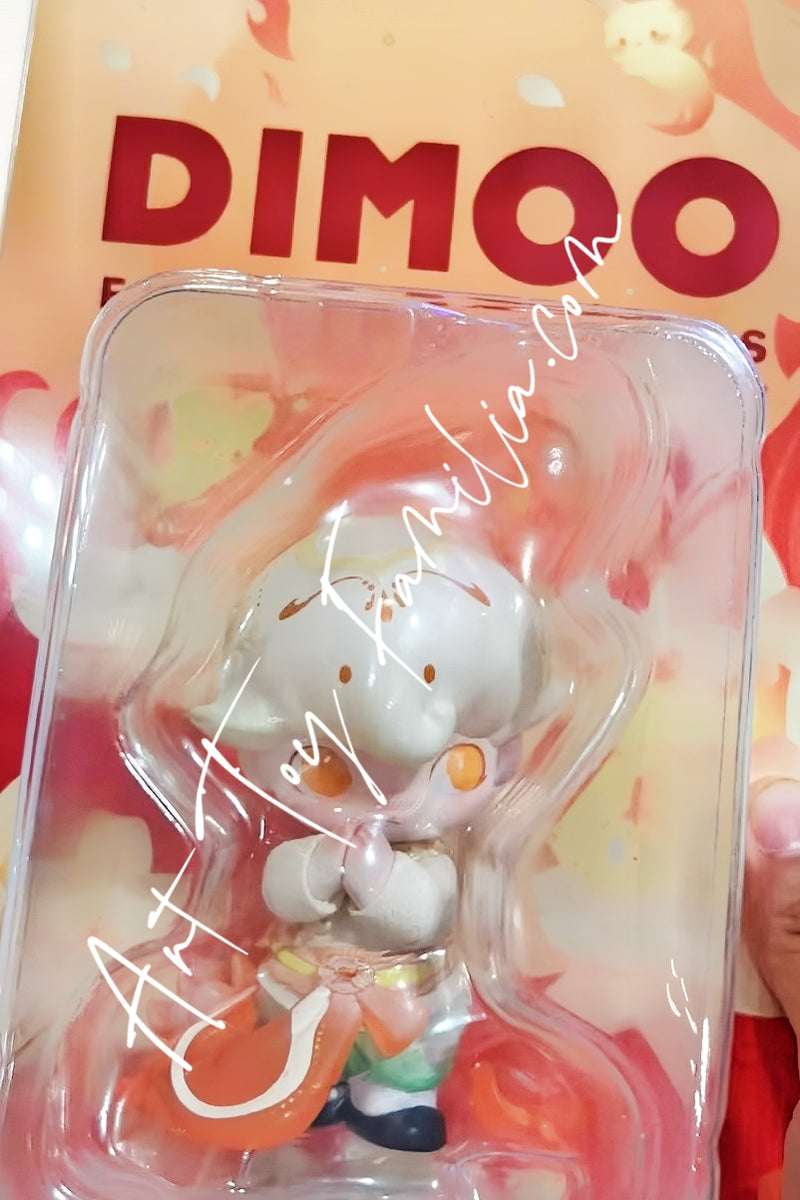 Dimoo Flaming Lotus Figurine (Special Friend Of The China-Thailand Golden Jubilee) - 火焰莲吊卡