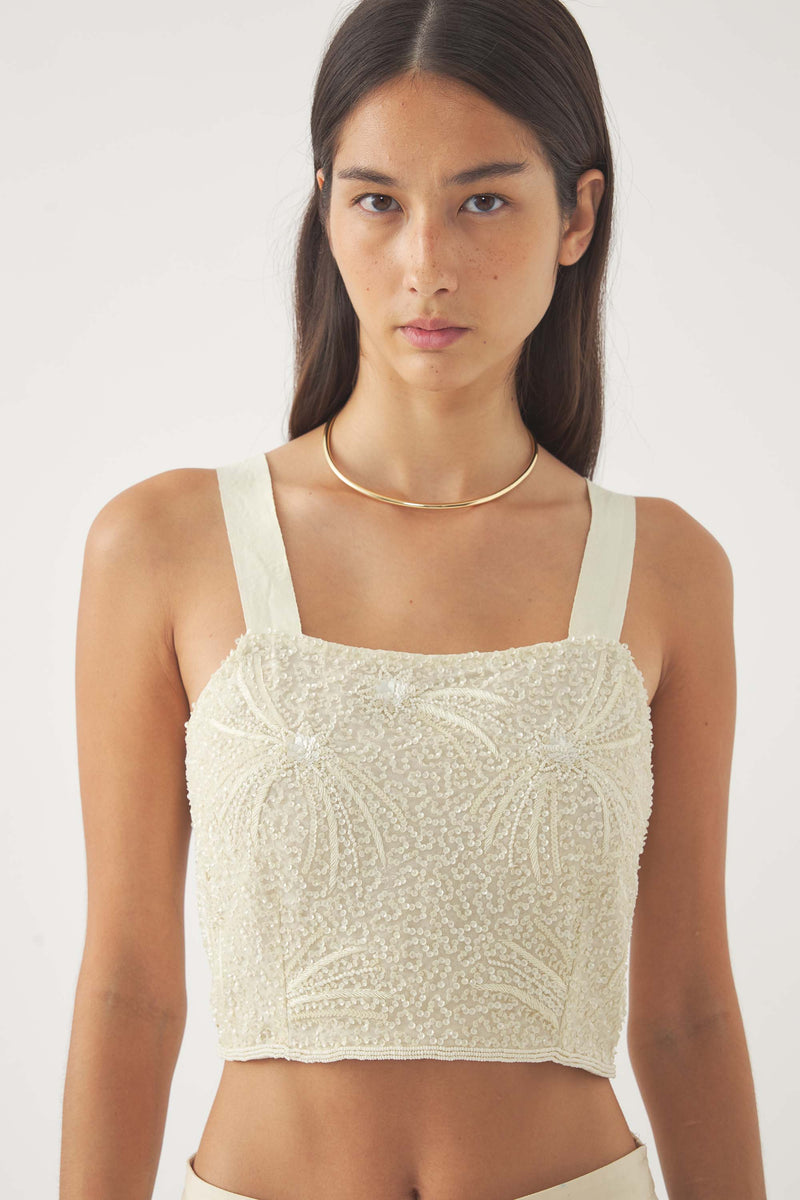 Sequin-Embellished Top Mahata