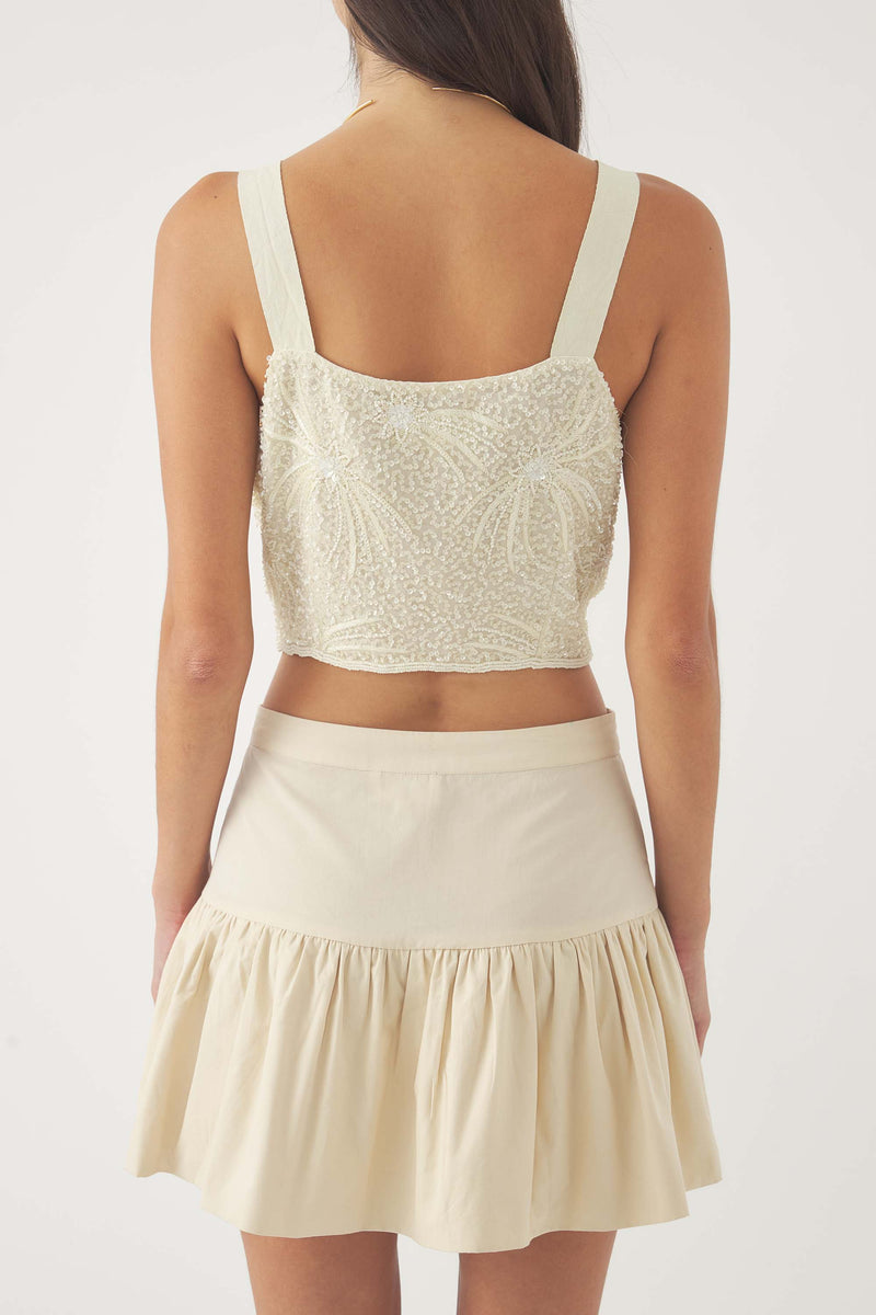 Sequin-Embellished Top Mahata
