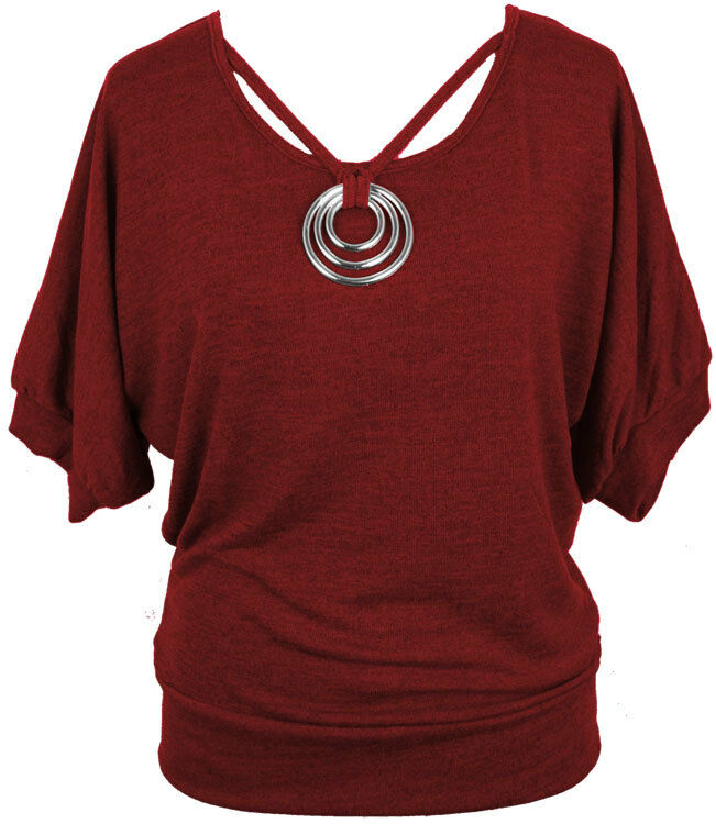 Sexy Dolman Sleeve Embellished 