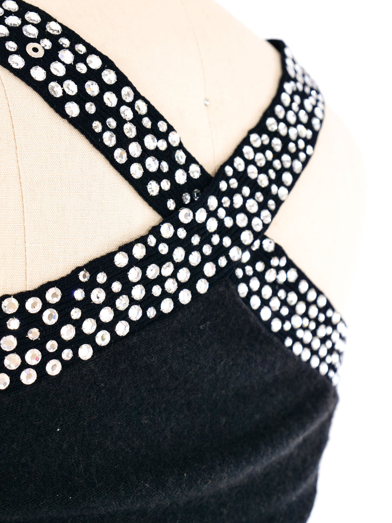 Sonia Rykiel Embellished Knit Tank