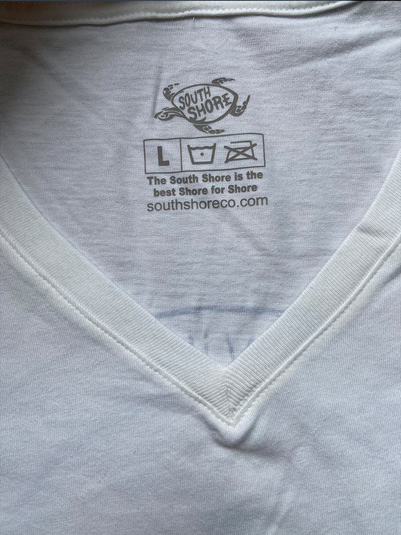 South Shore Beach Vibes V-neck T-shirt