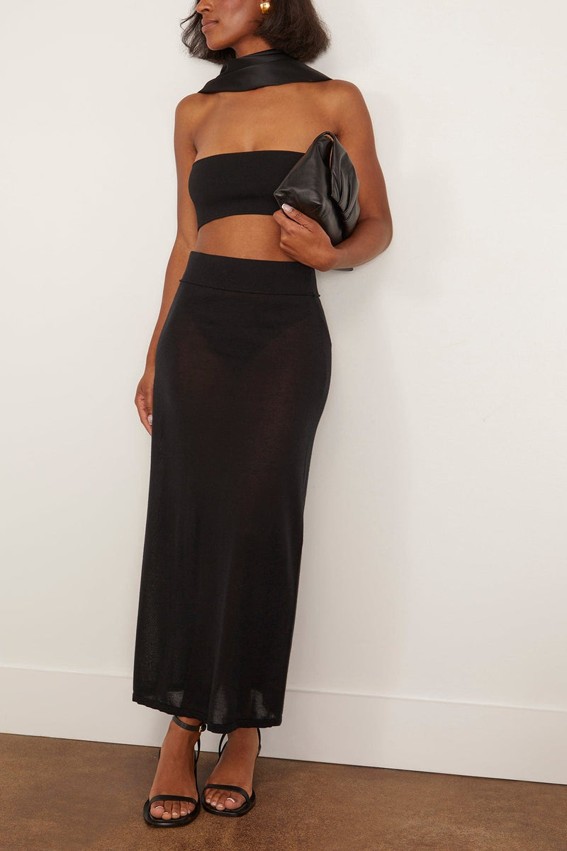 Bandeau Knit in Black