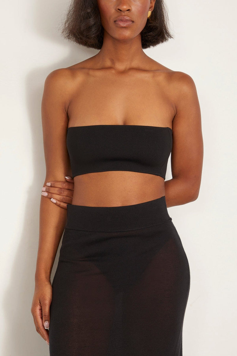 Bandeau Knit in Black