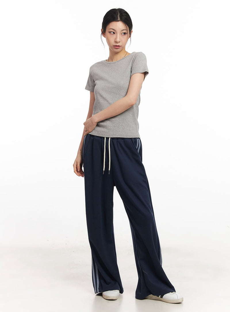 Essential Cotton U-Neck Top CA516