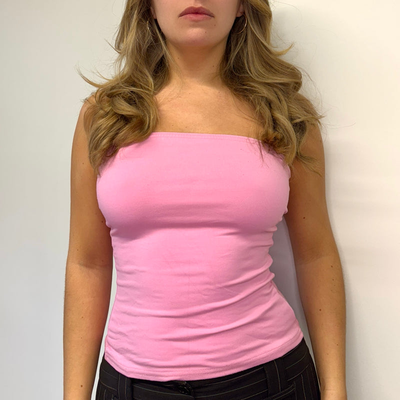 Pink bandeau top - Size S