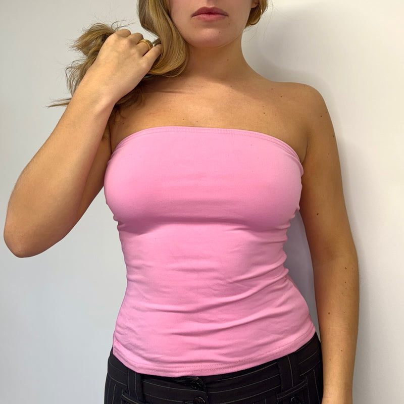 Pink bandeau top - Size S