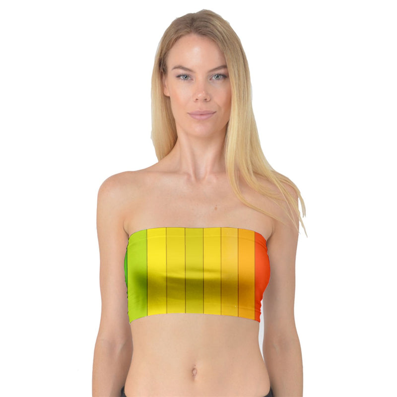 LGBTQ-Rainbow #11 Bandeau Top up to 3XL