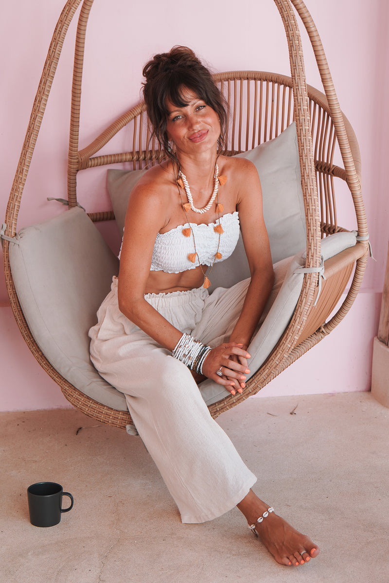 'Feel The Love' Bandeau Stretch Top