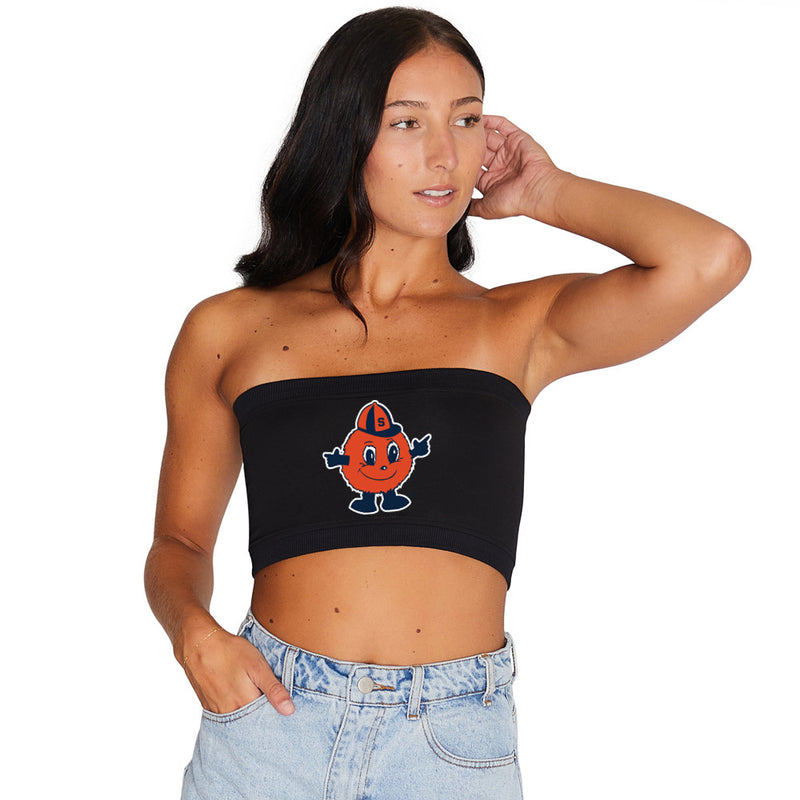 Syracuse Black Bandeau Top