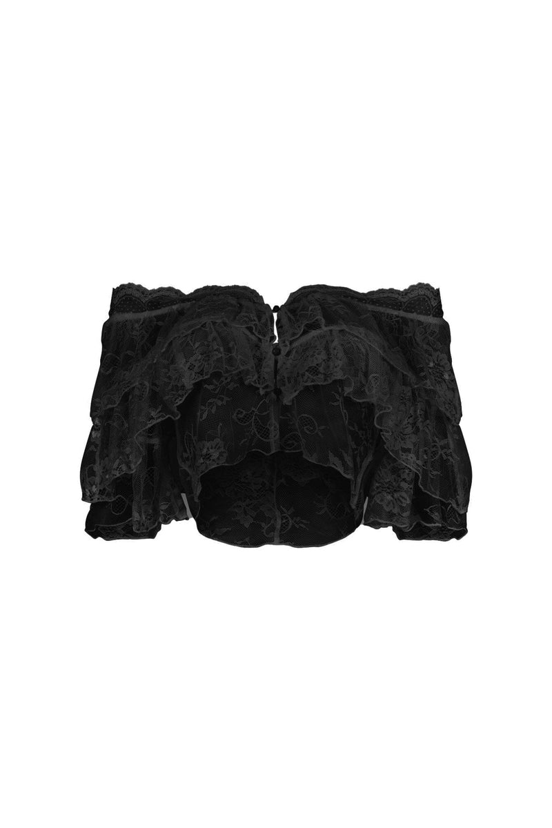 Eyo Floral Off Shoulder Lace Top