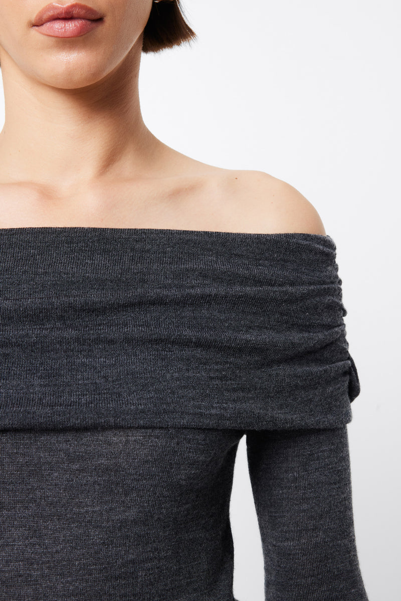 Maine Off Shoulder Merino Top
