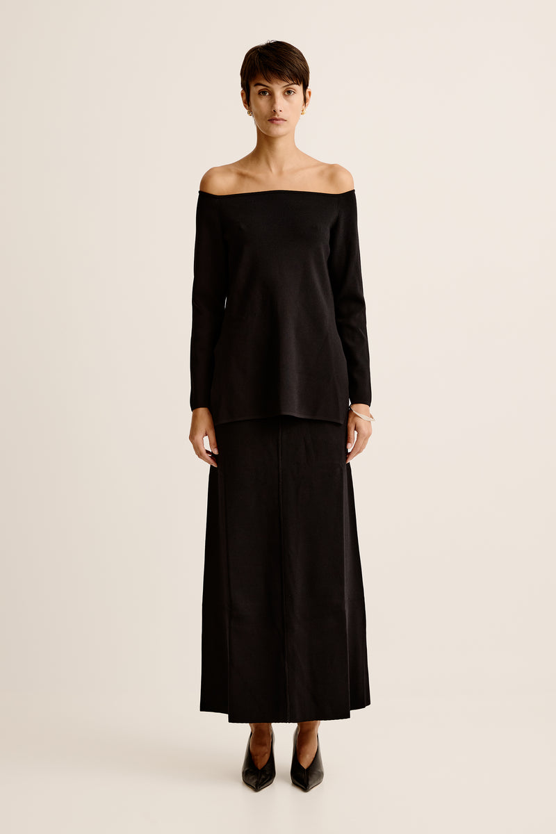 Obie Off Shoulder Knit Top