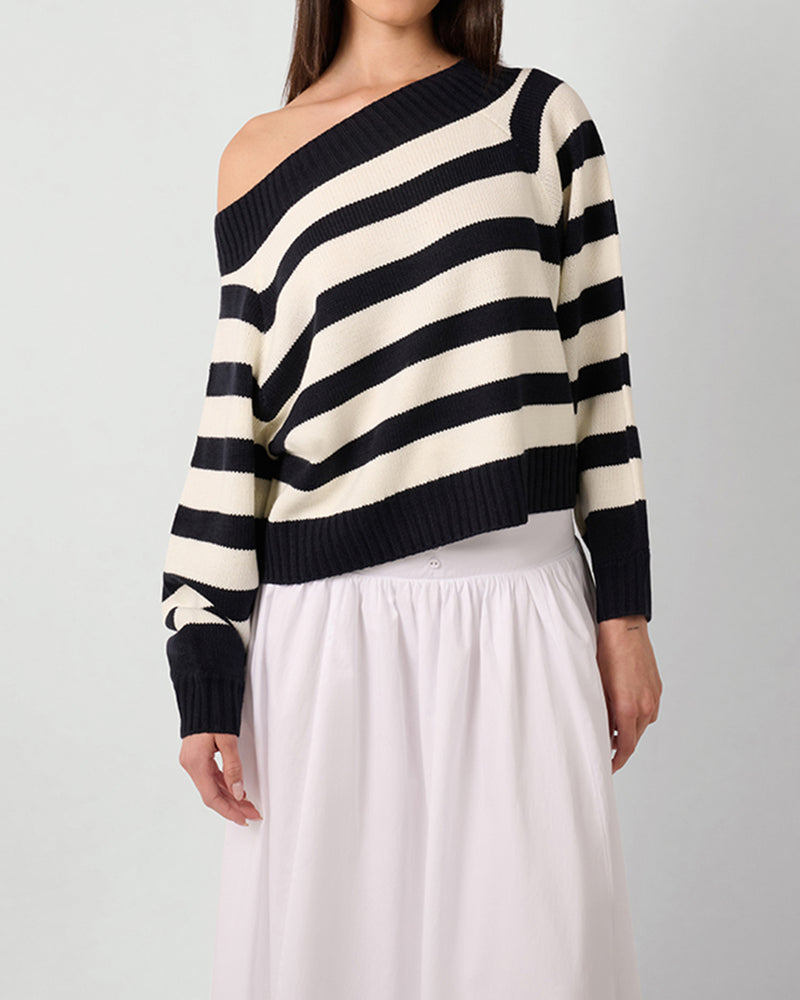 Off Shoulder Sweater