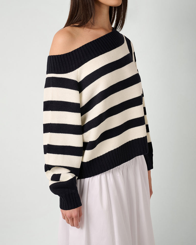 Off Shoulder Sweater