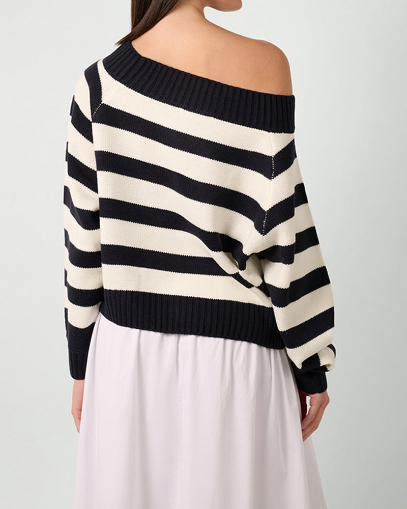 Off Shoulder Sweater