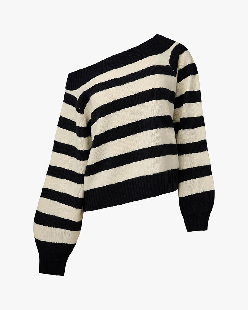 Off Shoulder Sweater