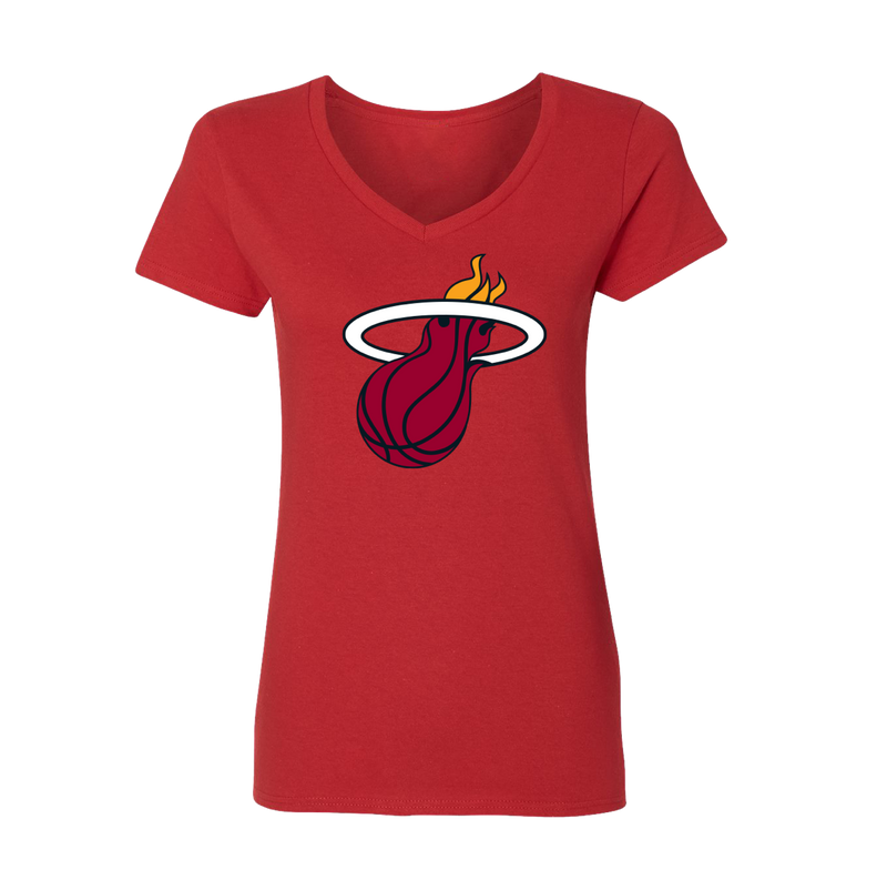 Miami HEAT Red Logo Women's Tee