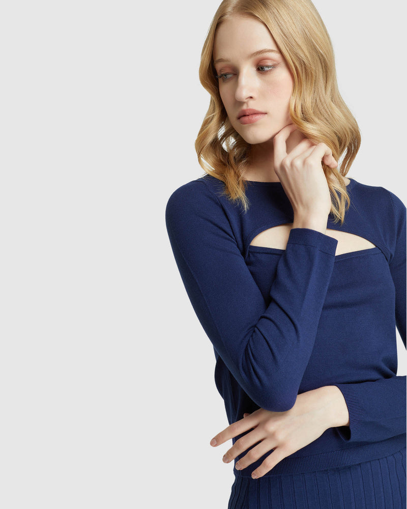 Turia Cut Out Knit
