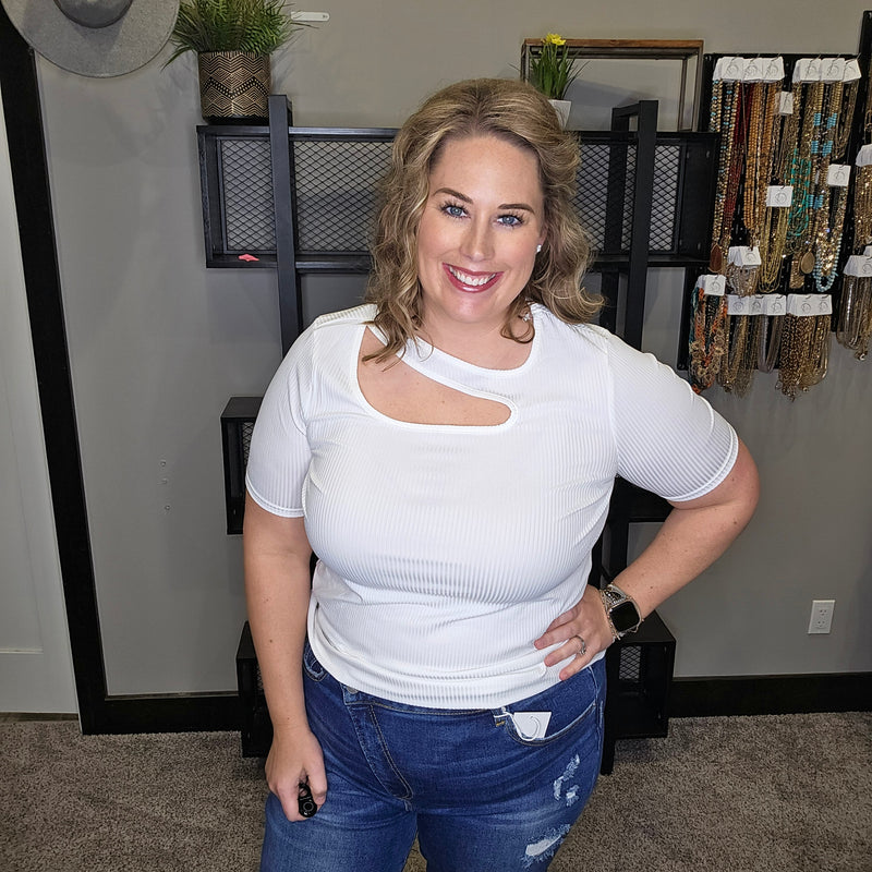 Grand Things Cut Out Basic Top