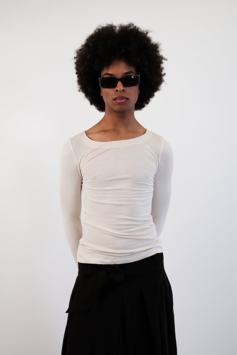 IBLUES CUT-OUT TIE TOP