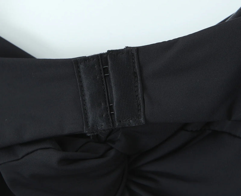 Backless Ruched Top