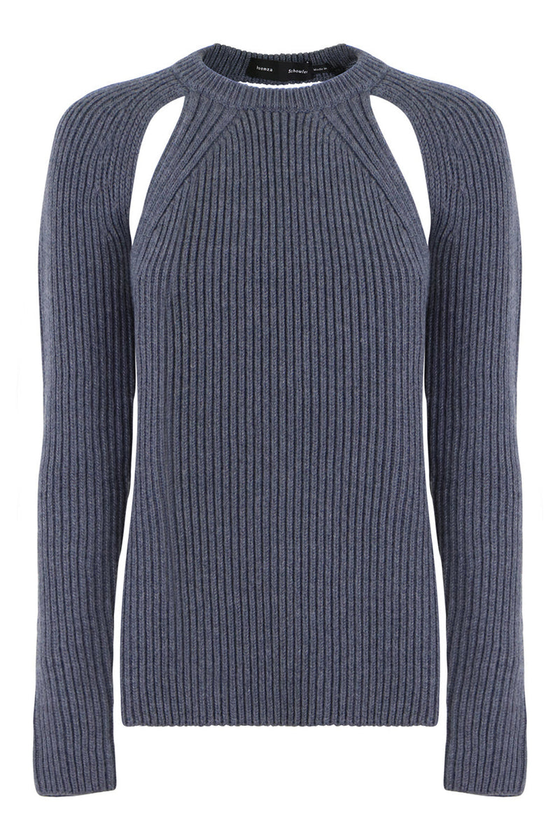 BACKLESS KNIT | GREY
