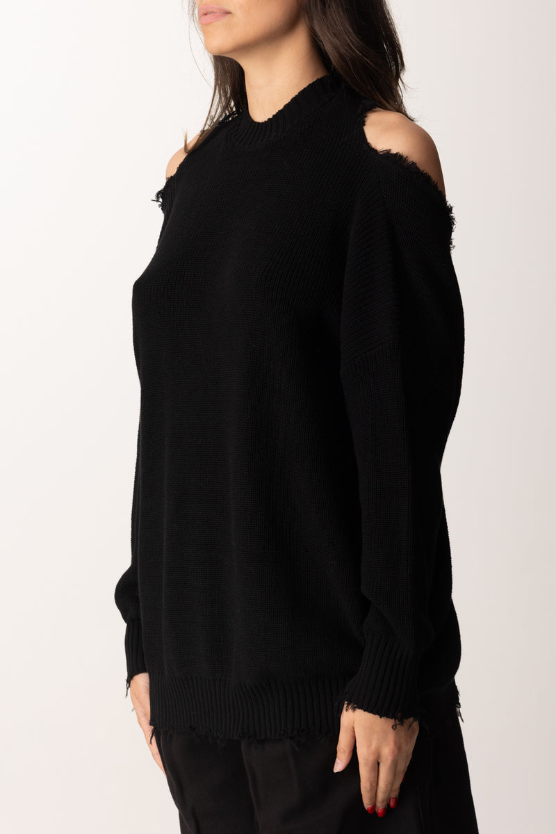 Maglia Backless Janine con Fiocco Sul Retro