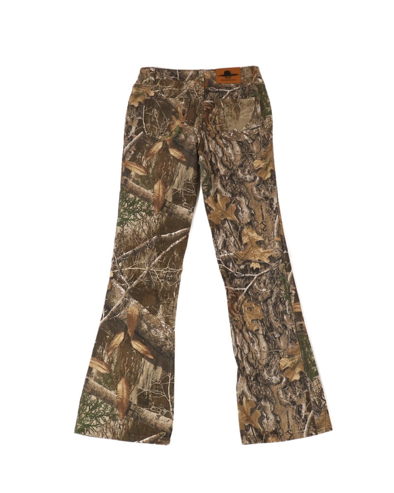Low Rise CAMO Denim Jeans