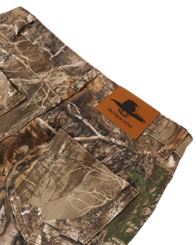 Low Rise CAMO Denim Jeans