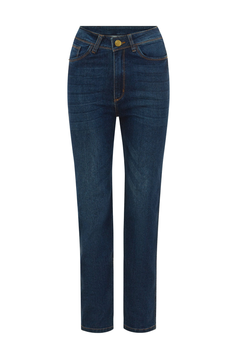Katya Jeans Denim Blue High Rise