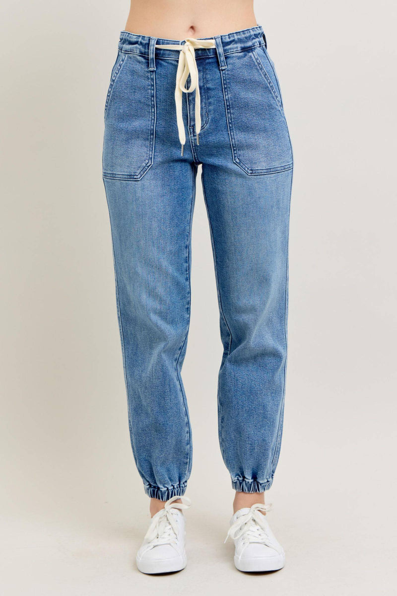 Judy Blue High Waist Jogger Denim Jeans 88948