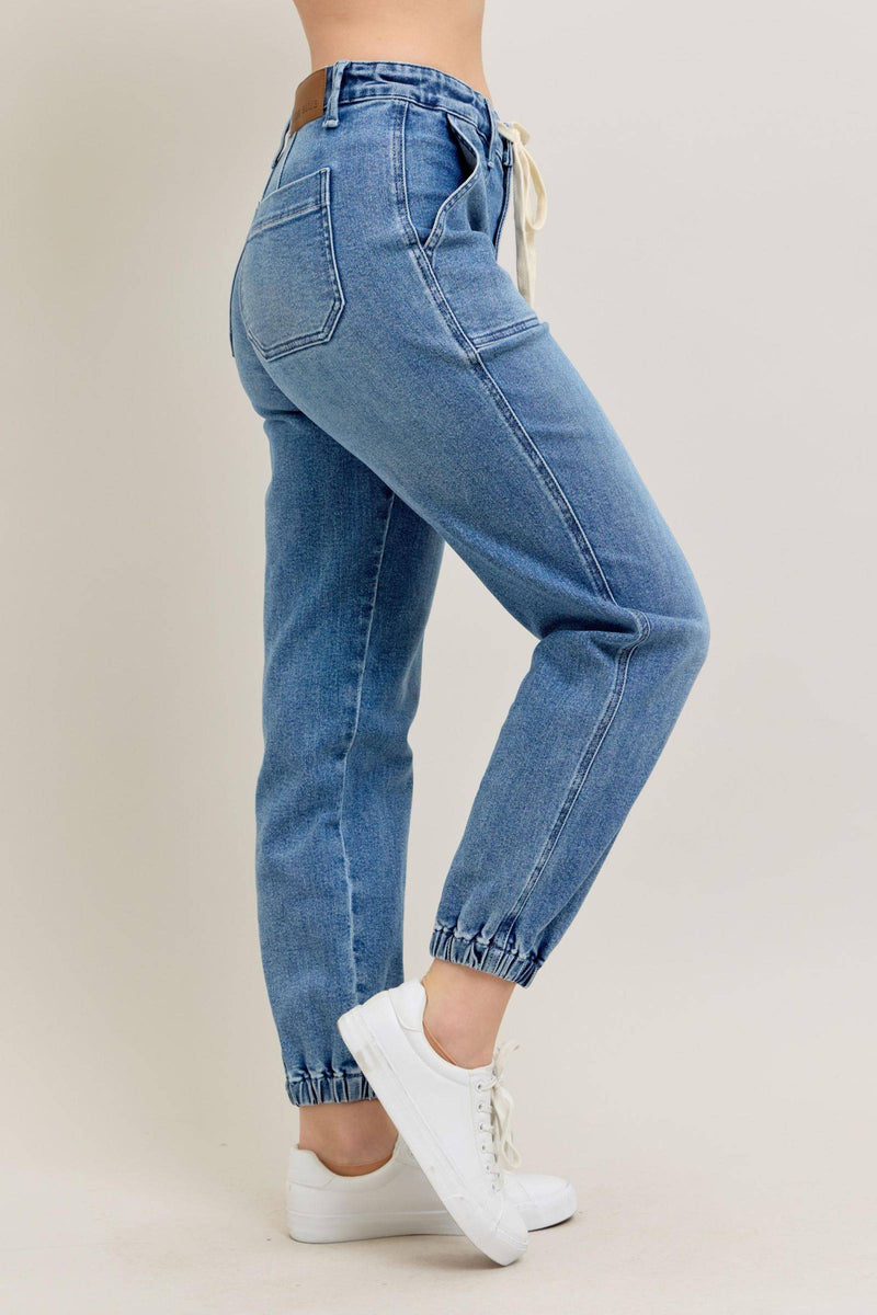 Judy Blue High Waist Jogger Denim Jeans 88948