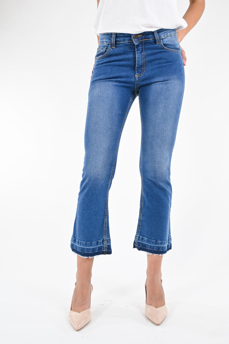 SOUVENIR - JEANS TROMBETTA ART.F35J0905 - DENIM