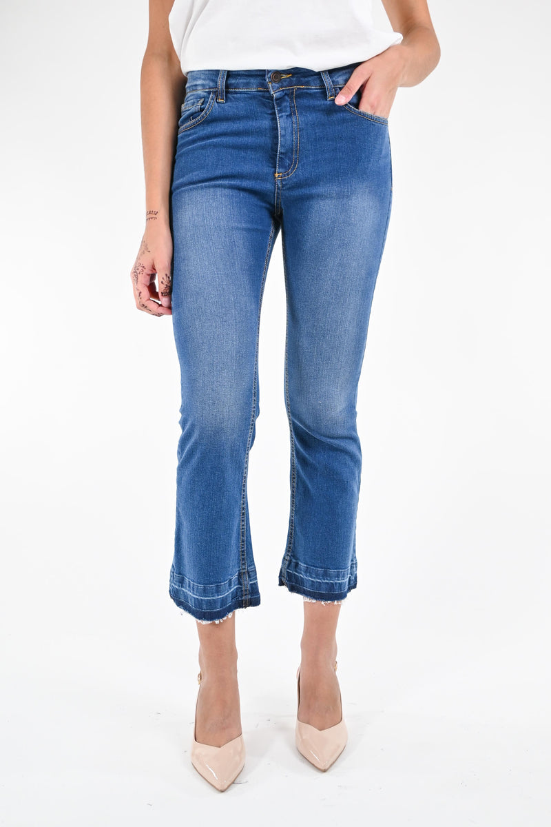 SOUVENIR - JEANS TROMBETTA ART.F35J0905 - DENIM