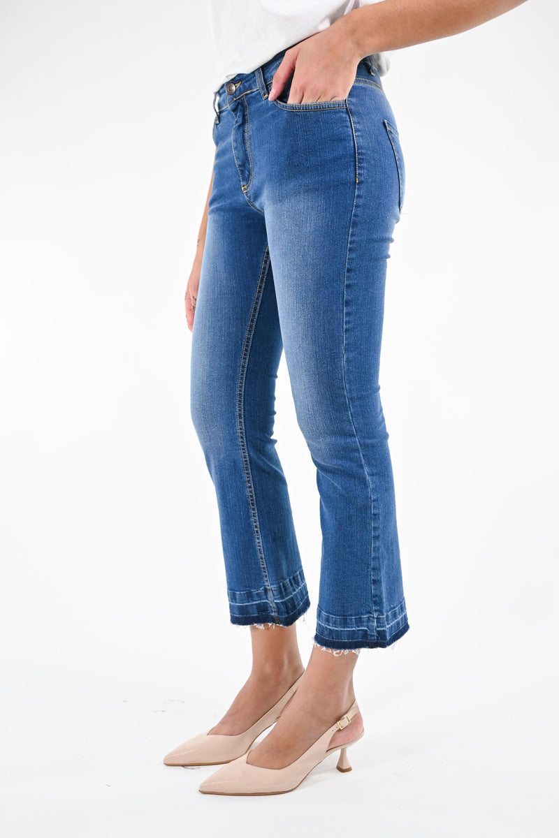 SOUVENIR - JEANS TROMBETTA ART.F35J0905 - DENIM