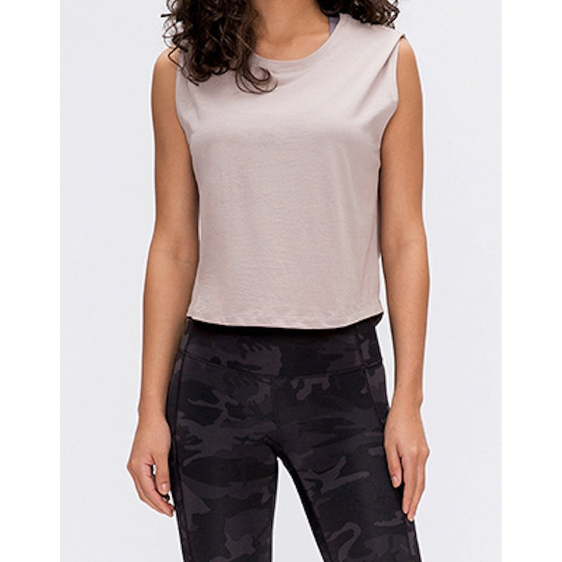 MOTIVATE TANK V2 - PINK TAUPE