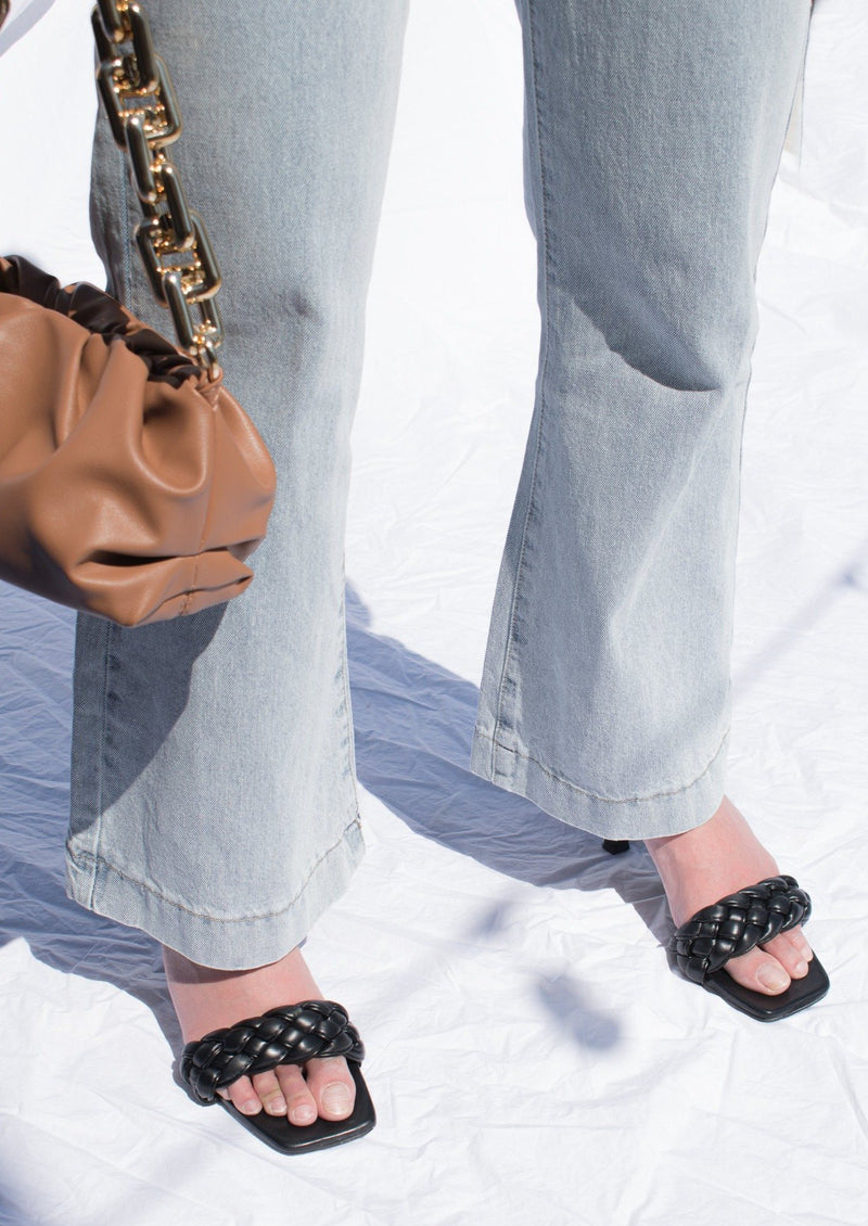High-Rise Wide-Leg Denim