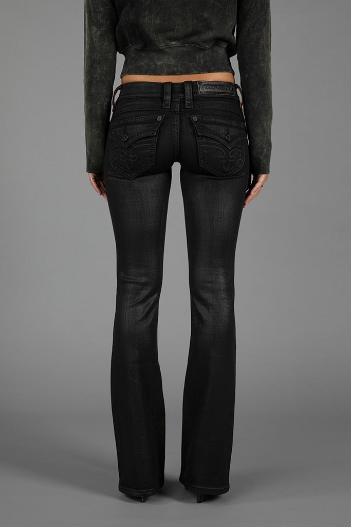 Gwen Super Low-Rise Bootcut Jeans