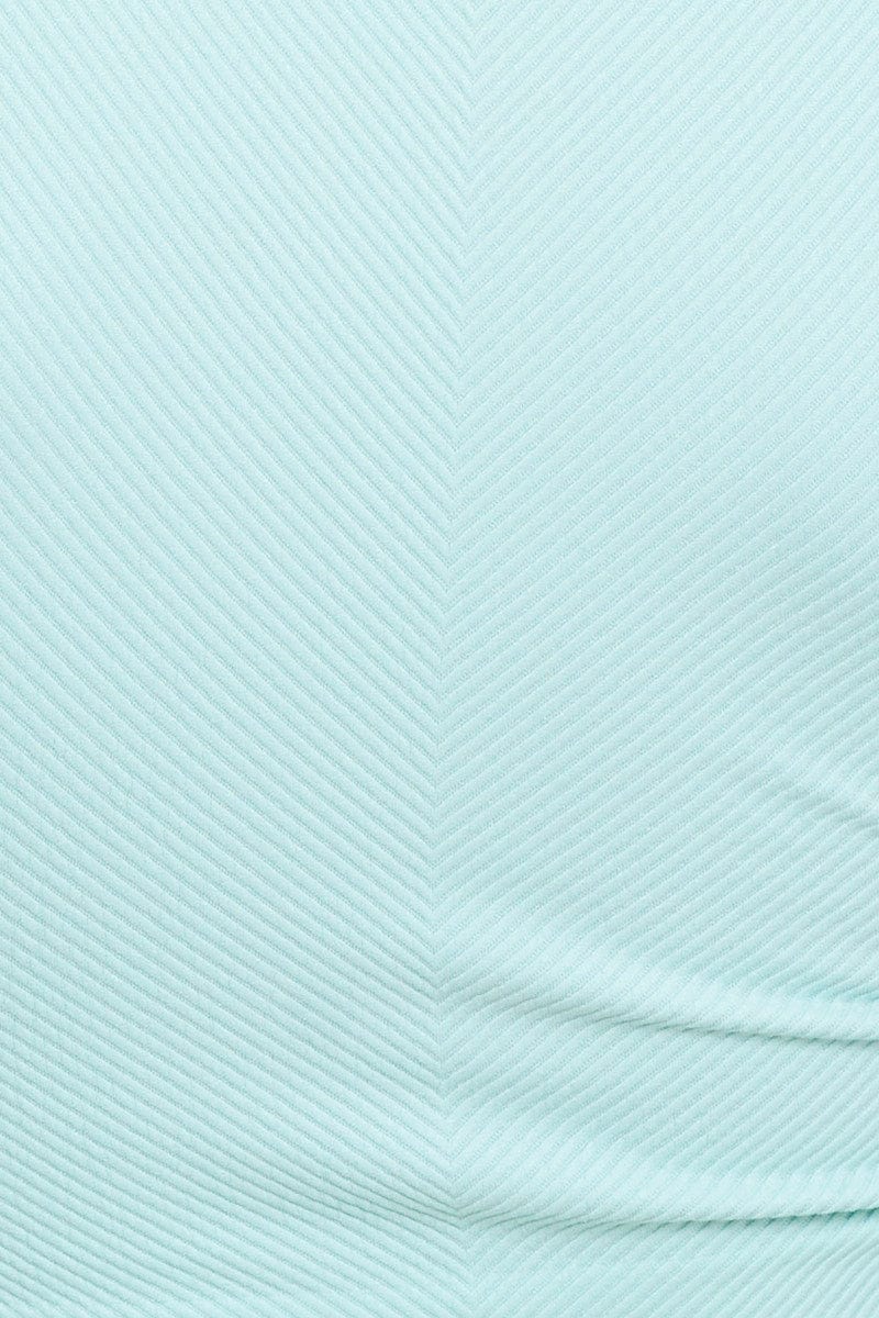 Spearmint Tank Top Sleeveless Crew Neck Seamless