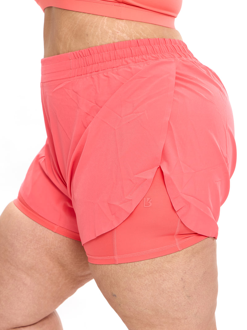 Flirty Flo Short Boyshort - Tequila Sunrise