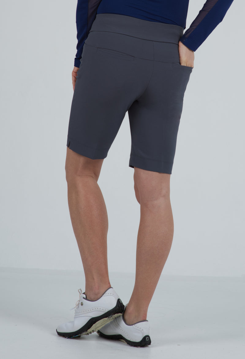 Stain Resistant Solid Women's Shorts