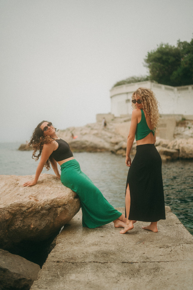 Green Sereia skirt
