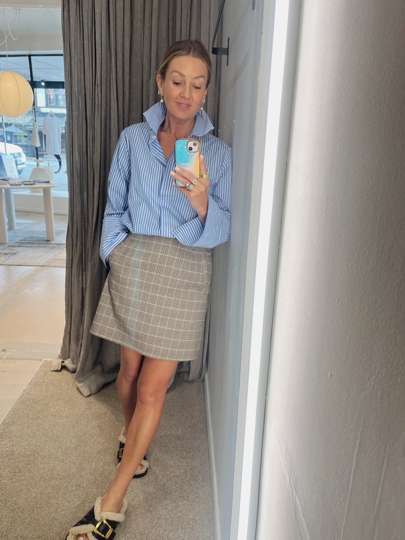 Emili Mini Skirt | Daytona Check