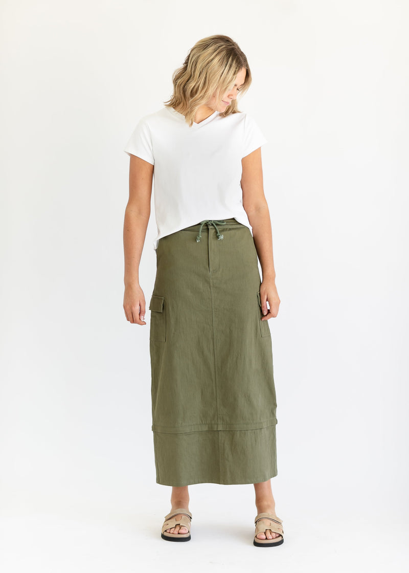 Zarina Cargo Midi or Maxi Skirt - FINAL SALE
