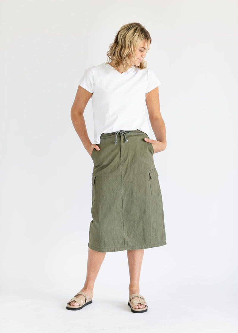 Zarina Cargo Midi or Maxi Skirt - FINAL SALE