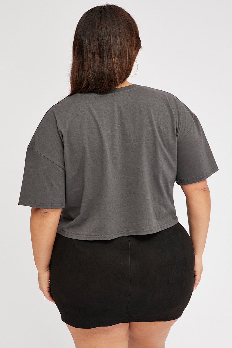 Black Fringe Festival Mini Skirt