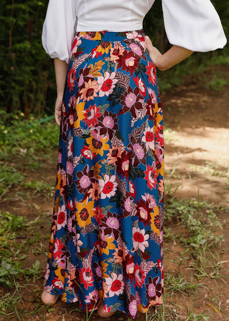 Madeline Wrap Skirt Wildflower